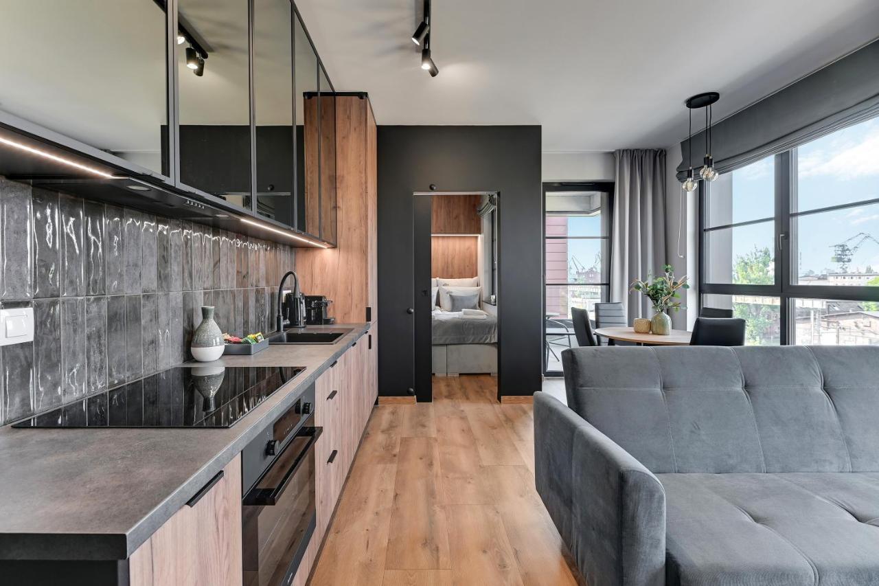 Doki Living & Foodhall By Downtown Apartments 格但斯克 外观 照片