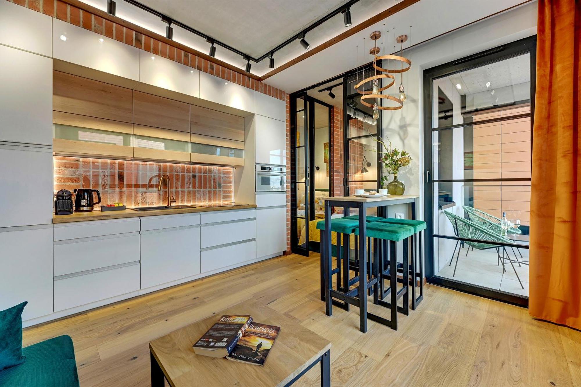 Doki Living & Foodhall By Downtown Apartments 格但斯克 客房 照片
